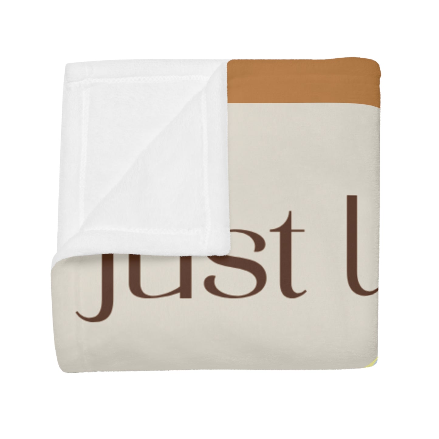 "Just Us” Floral Photo Collage Keepsake Blanket