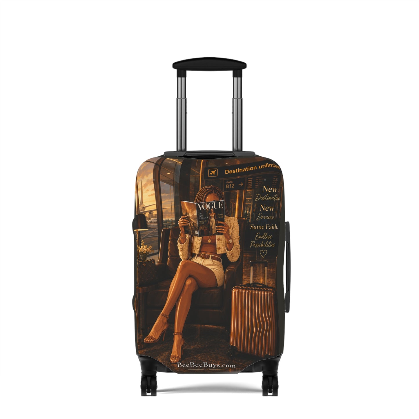 Copy of Personalized Travel Luggage Cover — Inspired by your likeness