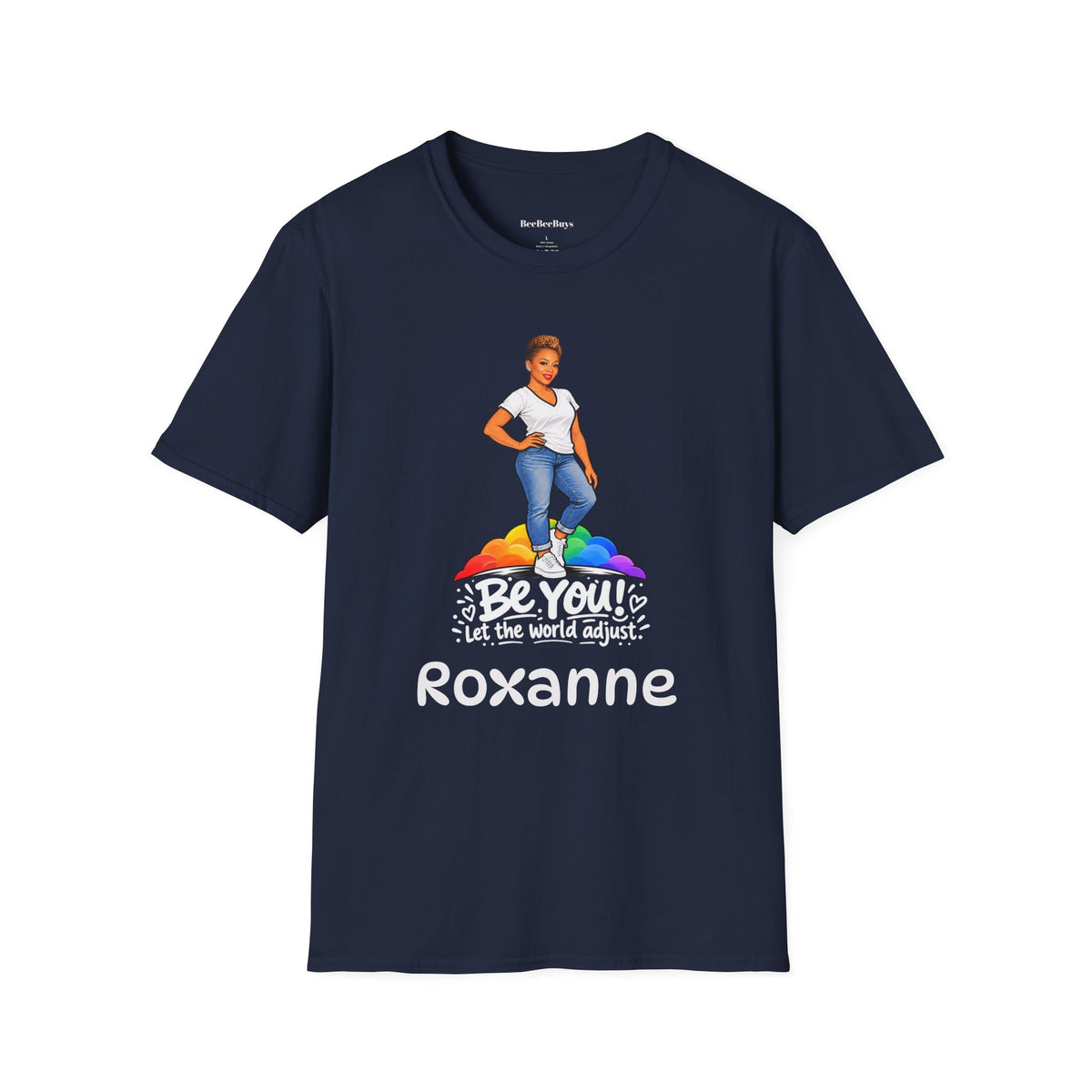 Personalized “Be You” T-Shirt With Your Name and Illustrated Likeness