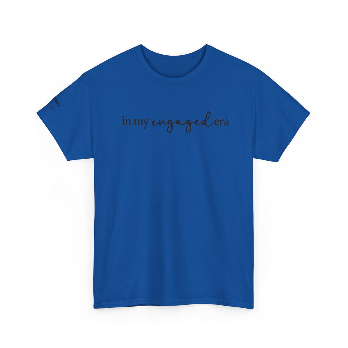 Personalized “In My Engaged Era” T-Shirt With Future Last Name