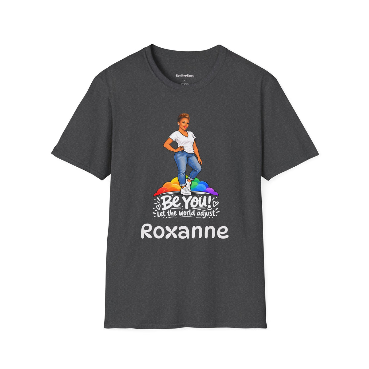 Personalized “Be You” T-Shirt With Your Name and Illustrated Likeness