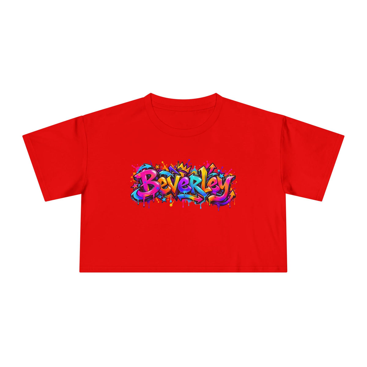 Graffiti Crop Tee