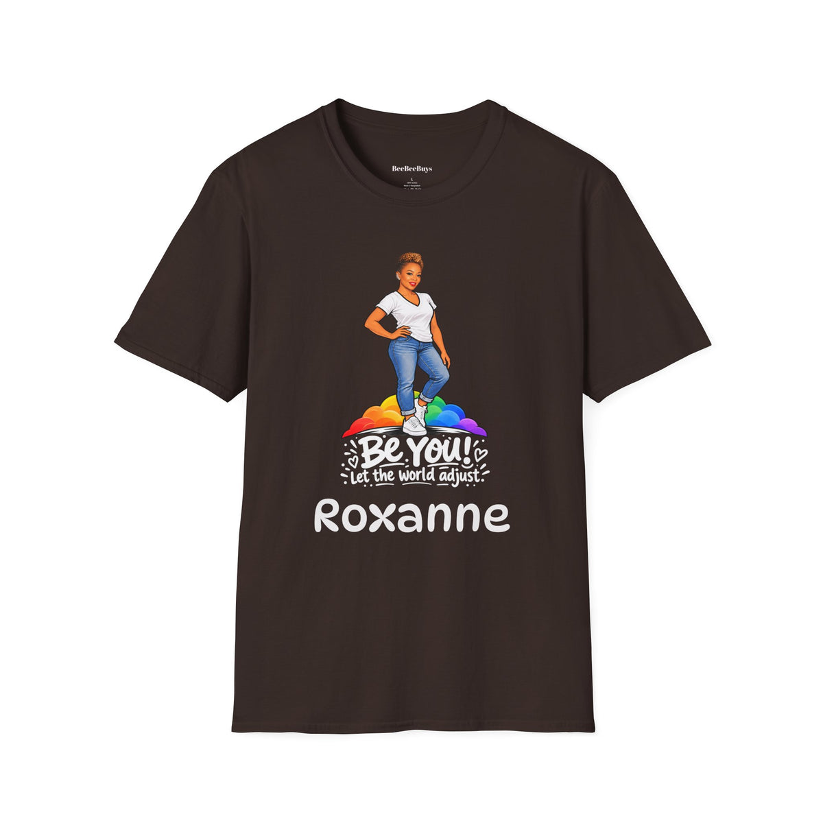 Personalized “Be You” T-Shirt With Your Name and Illustrated Likeness