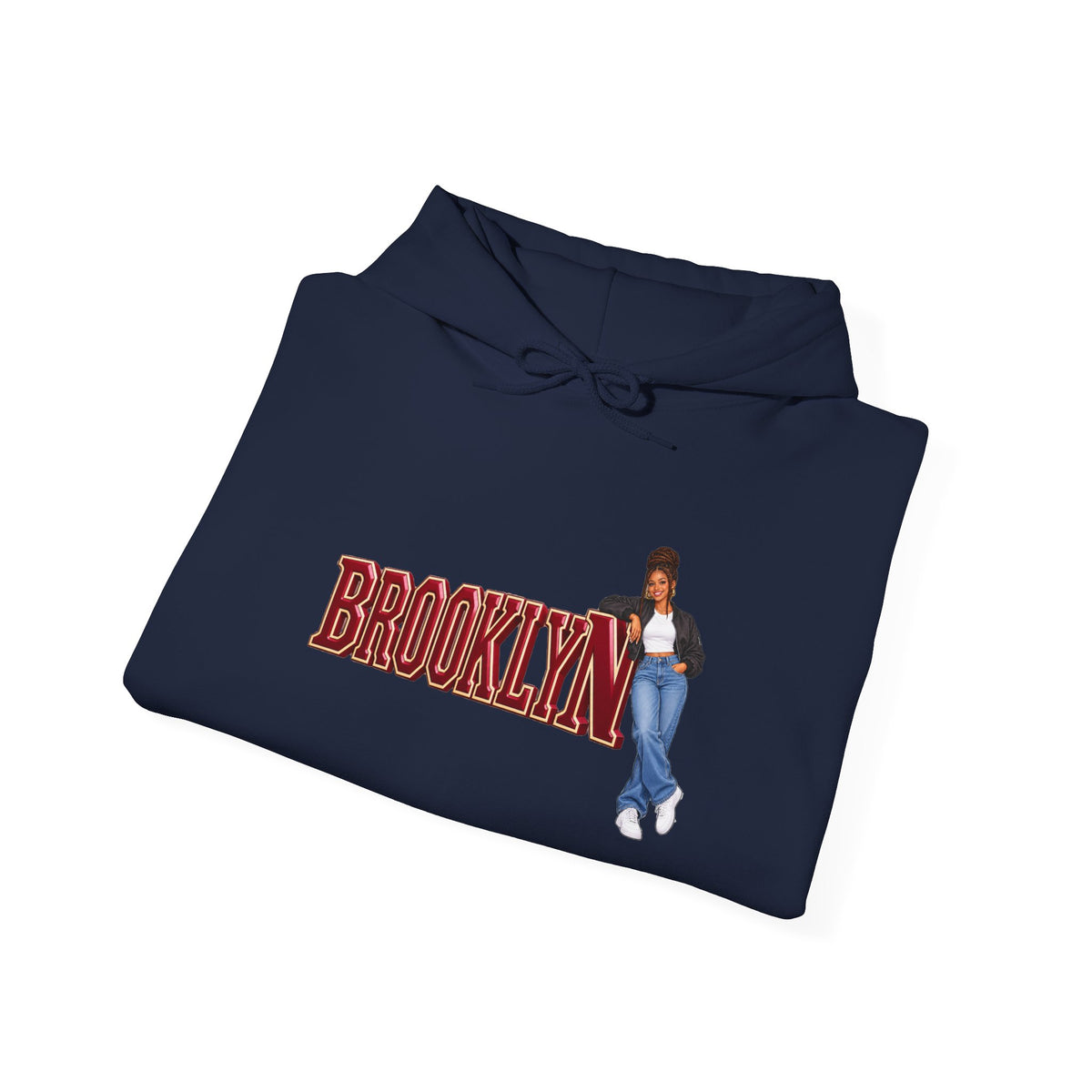 Personalized Retro Hoodie - Your Name Your Likeness Your Pose