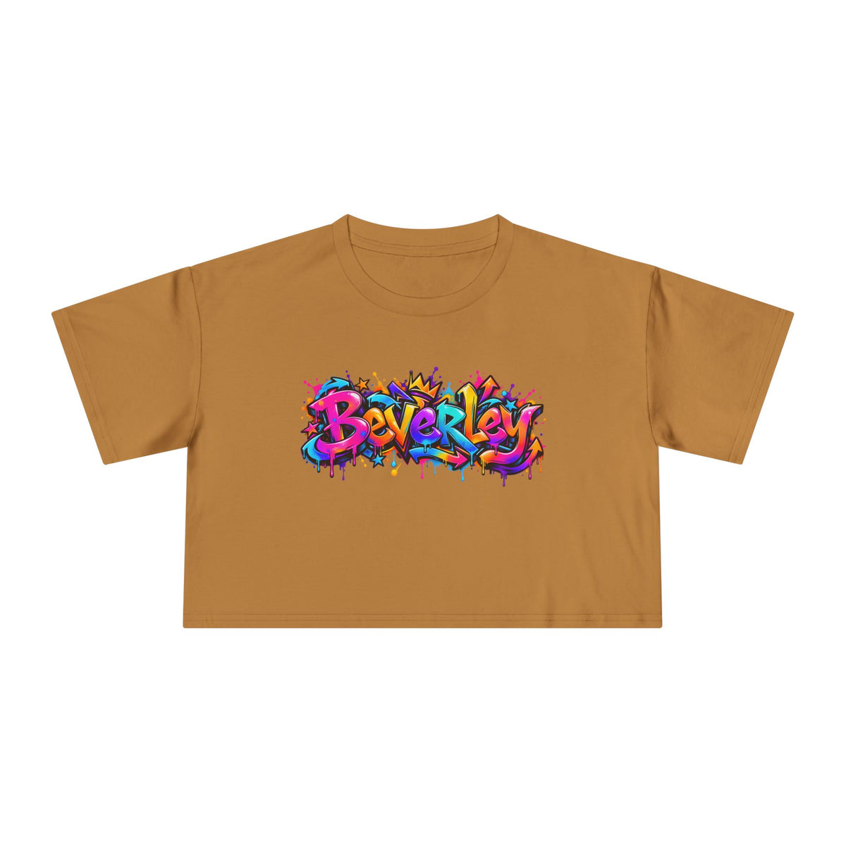 Graffiti Crop Tee