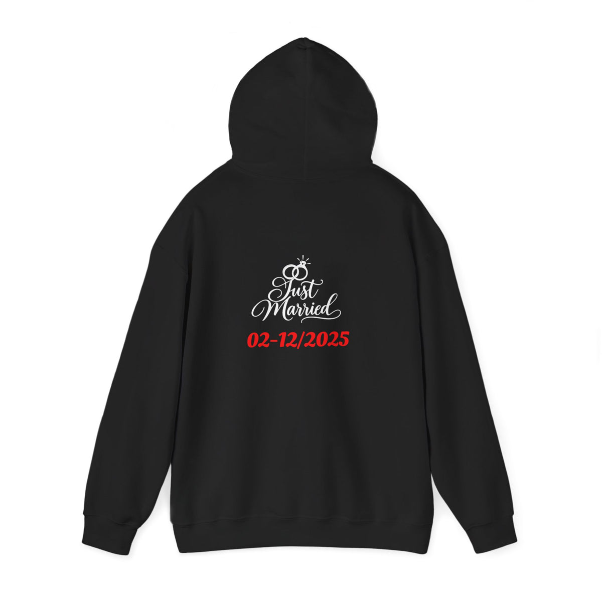 Personalized Mr. & Mrs. Couples Hoodies With Name and Wedding Date