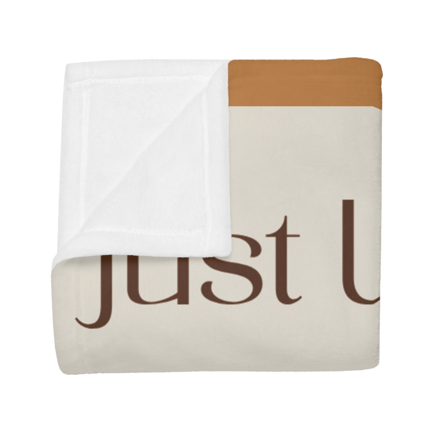 "Just Us” Floral Photo Collage Keepsake Blanket