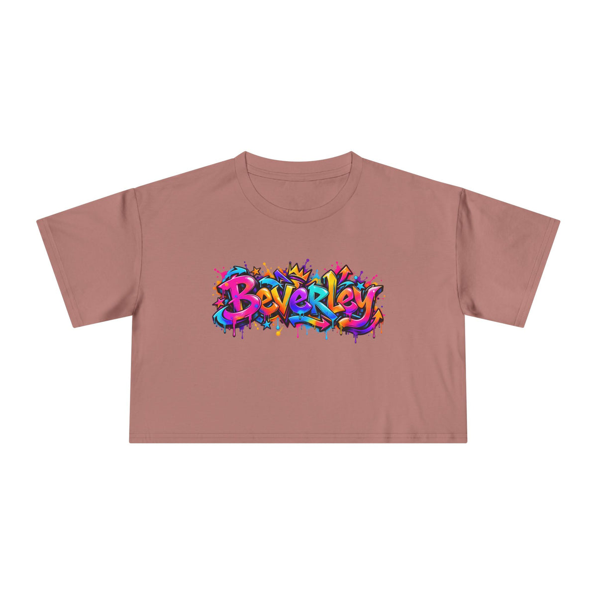 Graffiti Crop Tee
