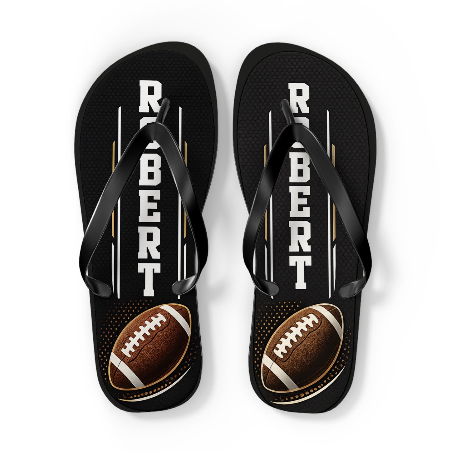 Personalized Men's Vintage Flip Flop Lounge Sandals - variety of styles