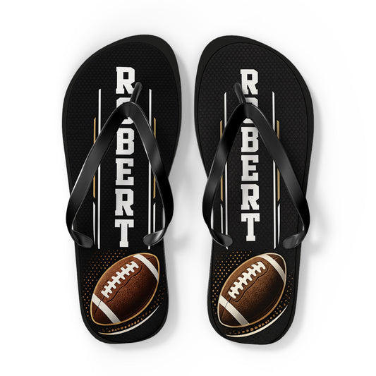 Personalized Men's Vintage Flip Flop Lounge Sandals - variety of styles