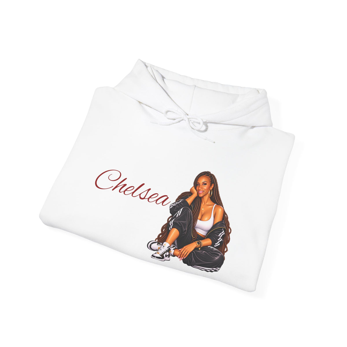 Personalized Hoodie With Your Illustrated Likeness and Name
