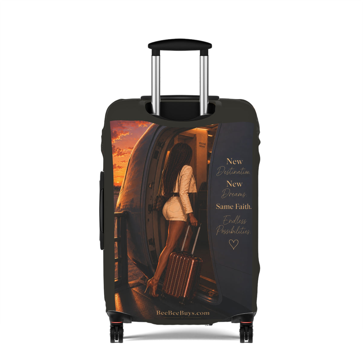Copy of Personalized Travel Luggage Cover — Inspired by your likeness