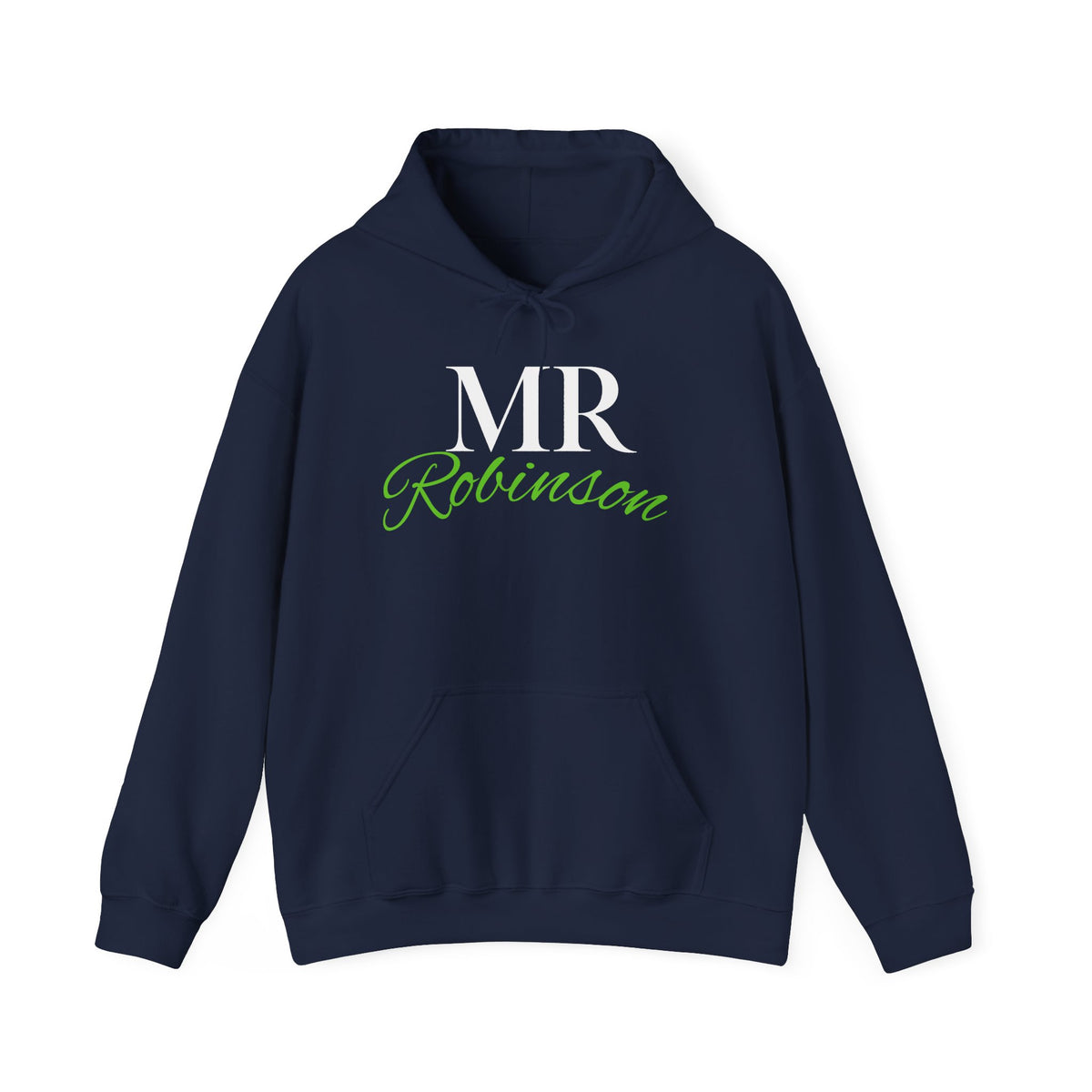 Personalized Mr. & Mrs. Couples Hoodies With Name and Wedding Date