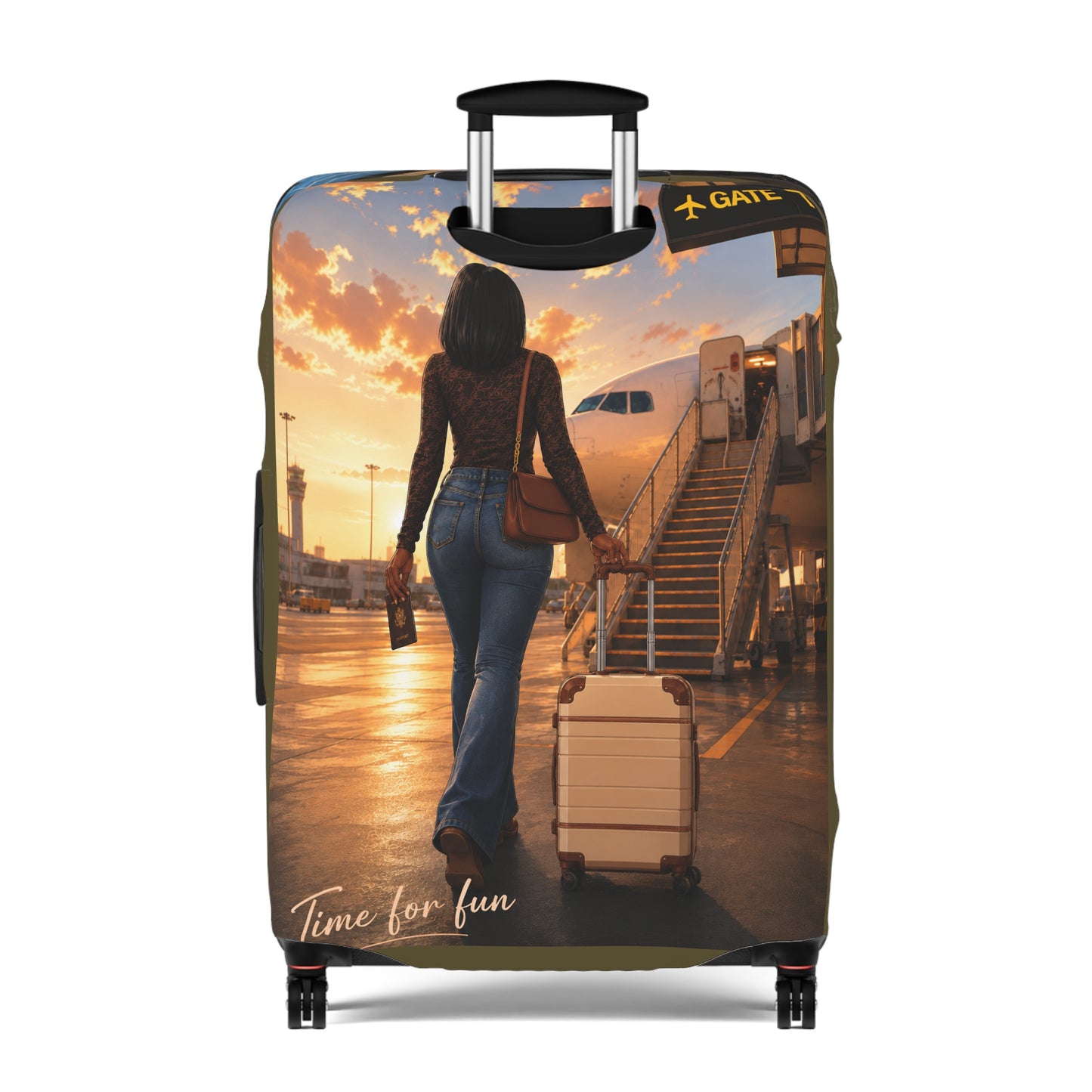 Personalized Travel Luggage Cover 2 — Inspired by your likeness