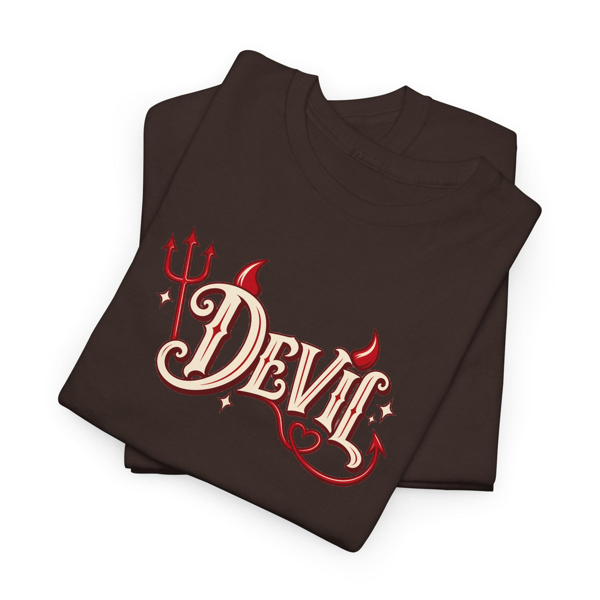 Personalized “I Put the D in Devil” Couples T-Shirt Set
