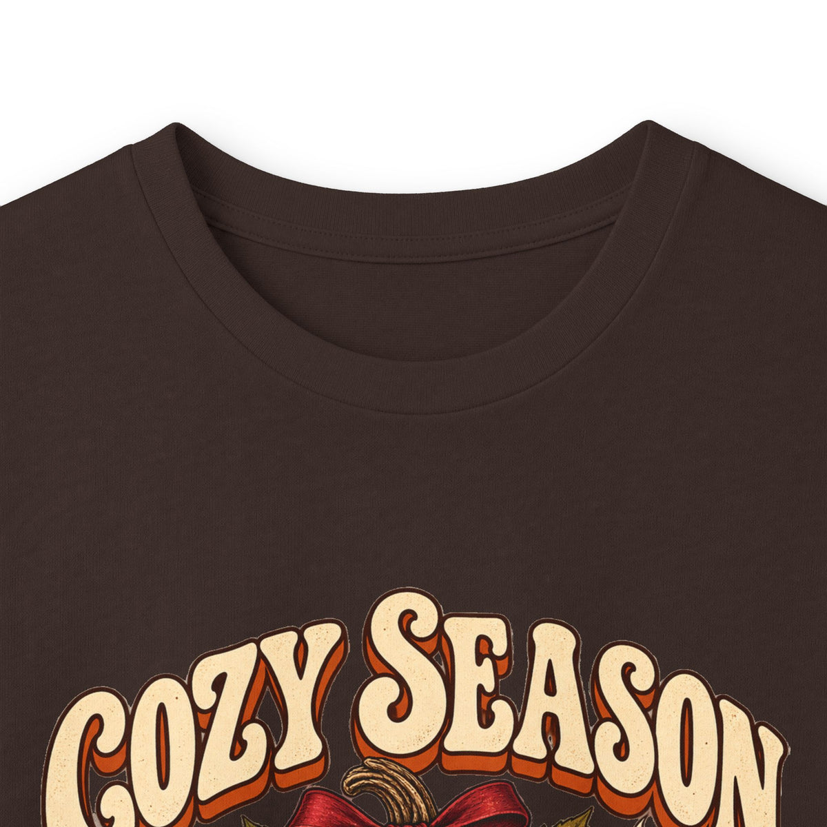 Cozy Season Social Club Pumpkin Long Sleeve Tee - Not personalizable