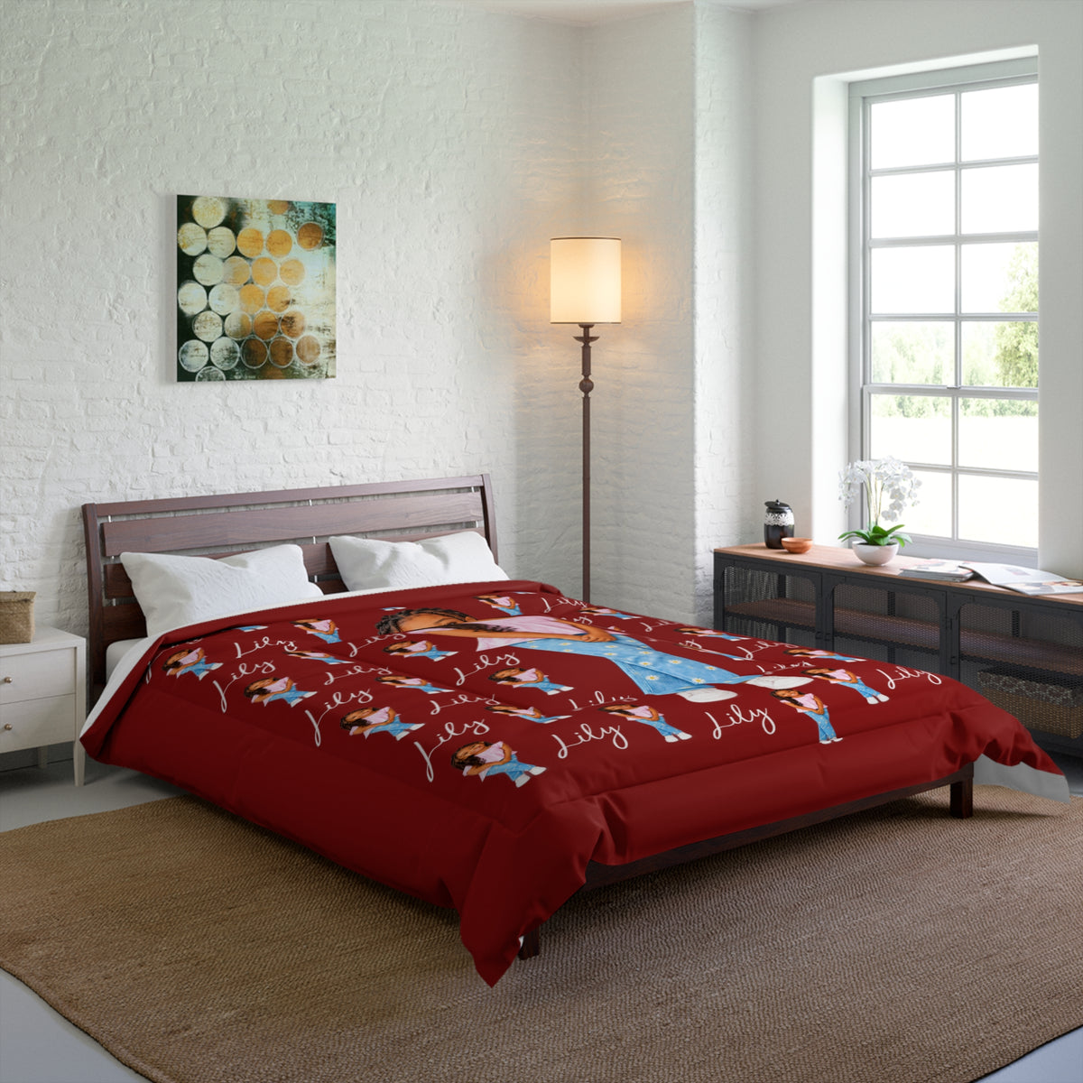 Personalized Children’s Comforter With Their Likeness and Name
