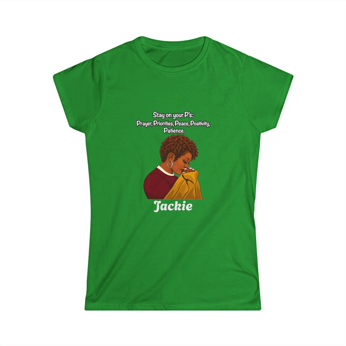 Personalized Inspirational and faith based Message Tee - Your Likeness, Your name