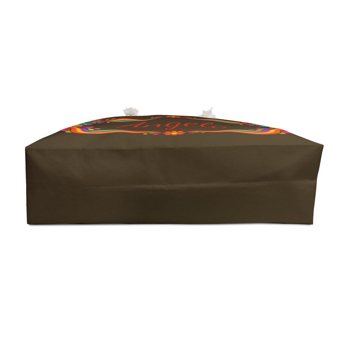 Copy of Personalized Floral Weekender Bag — Colorful Retro Flower Tote with Name (e.g., Angela)