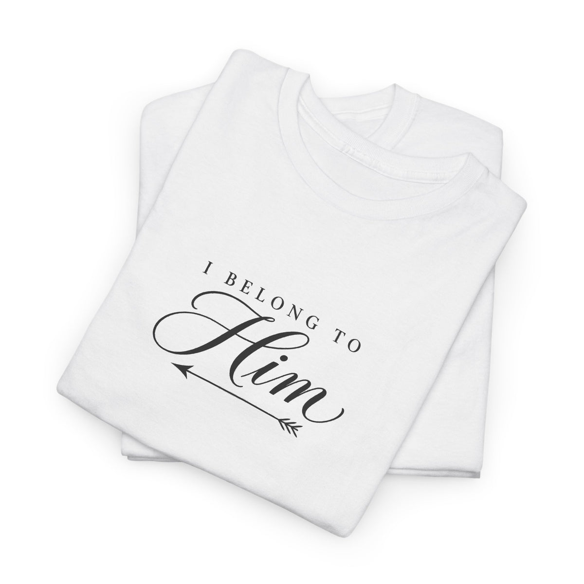 Personalized “I Belong to Him” & “I Belong to Her” Couples T-Shirts