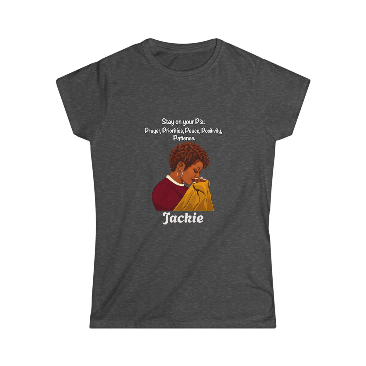 Personalized Inspirational and faith based Message Tee - Your Likeness, Your name