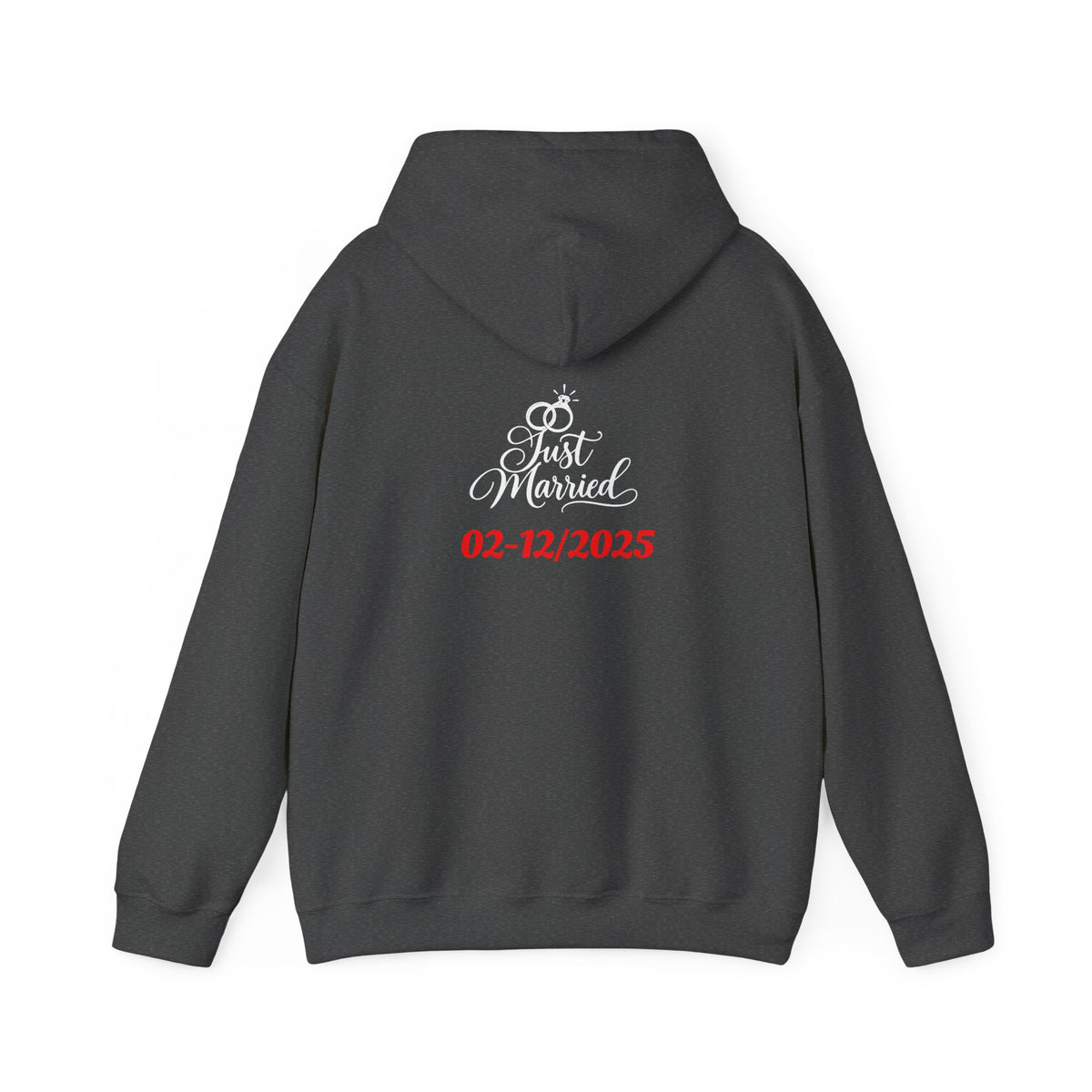 Personalized Mr. & Mrs. Couples Hoodies With Name and Wedding Date