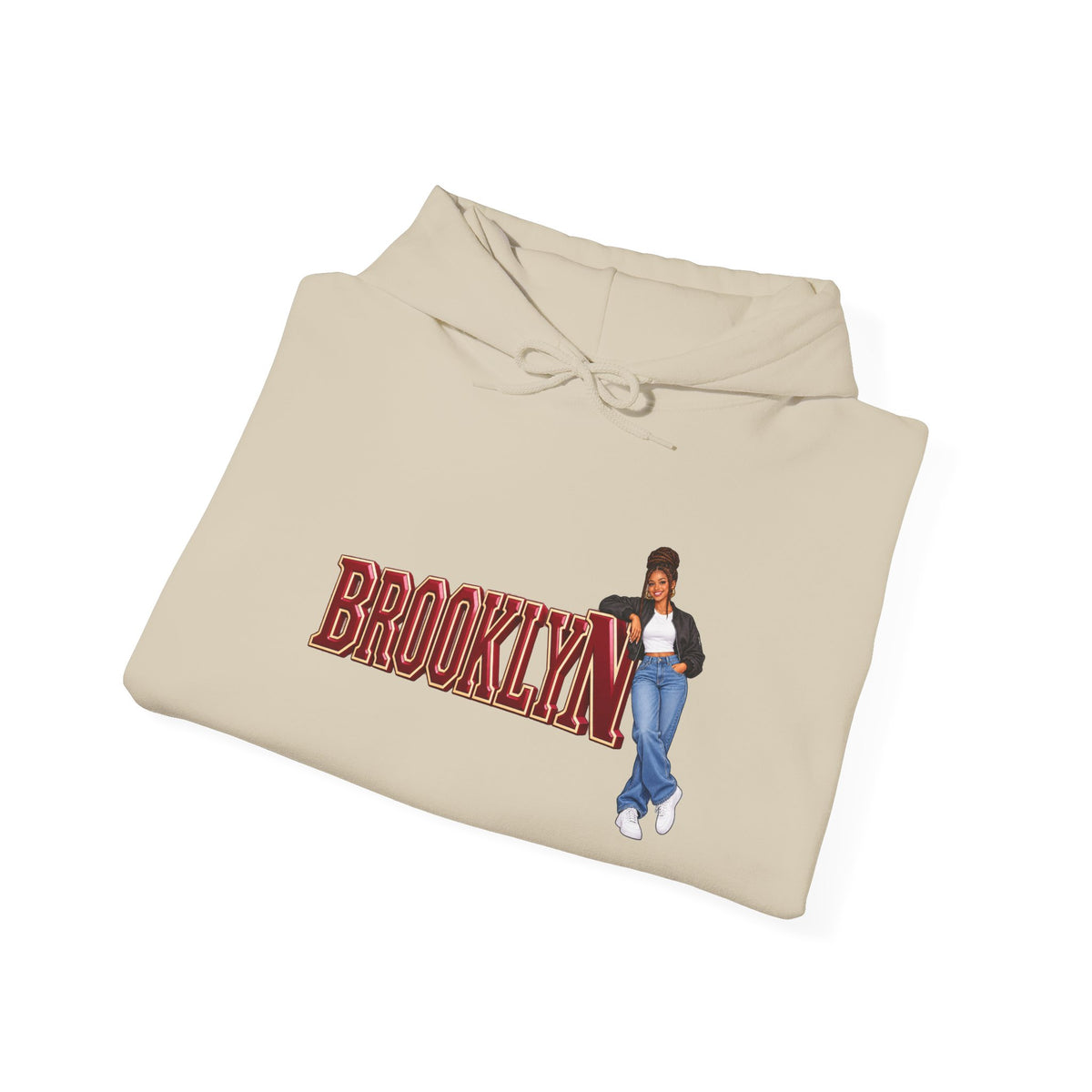 Personalized Retro Hoodie - Your Name Your Likeness Your Pose