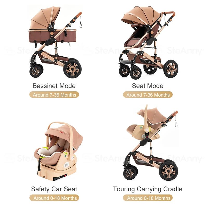 3 in 1 Baby Stroller,Baby Travel System, - BeeBeeBuys