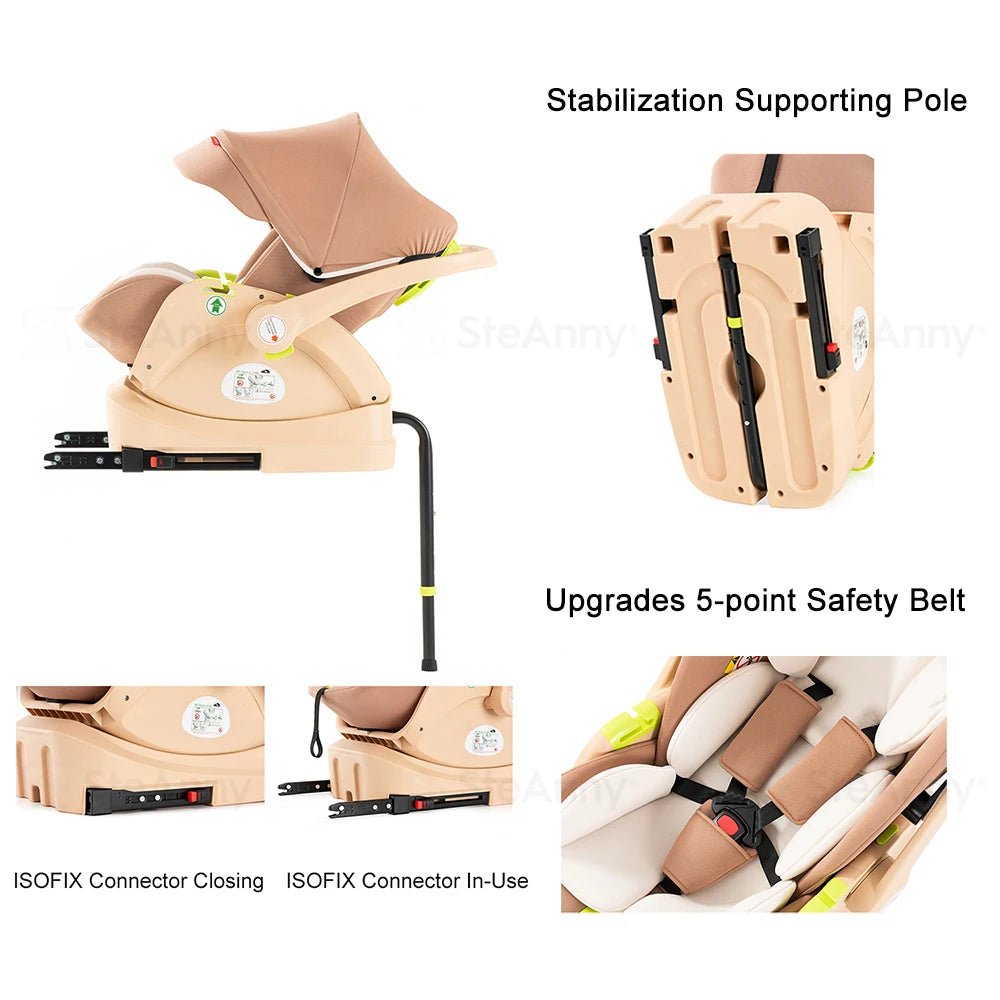 3 in 1 Baby Stroller,Baby Travel System, - BeeBeeBuys