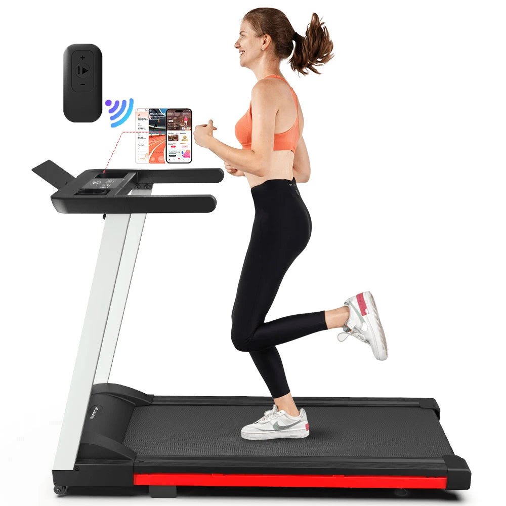 3.0HP Treadmills Electric APP Online Monitoring 7.5MPH Remote Control - BeeBeeBuys