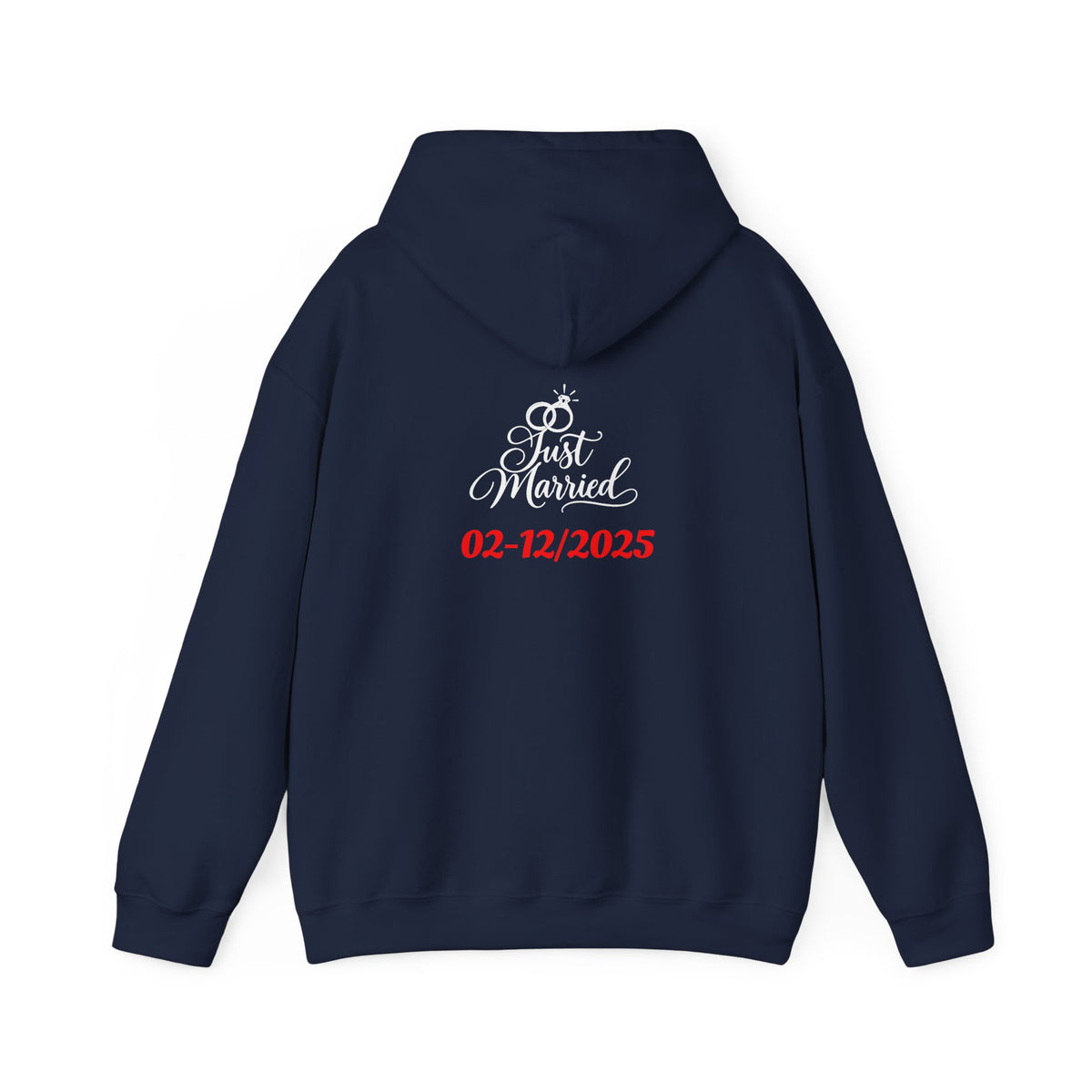 Personalized Mr. & Mrs. Couples Hoodies With Name and Wedding Date