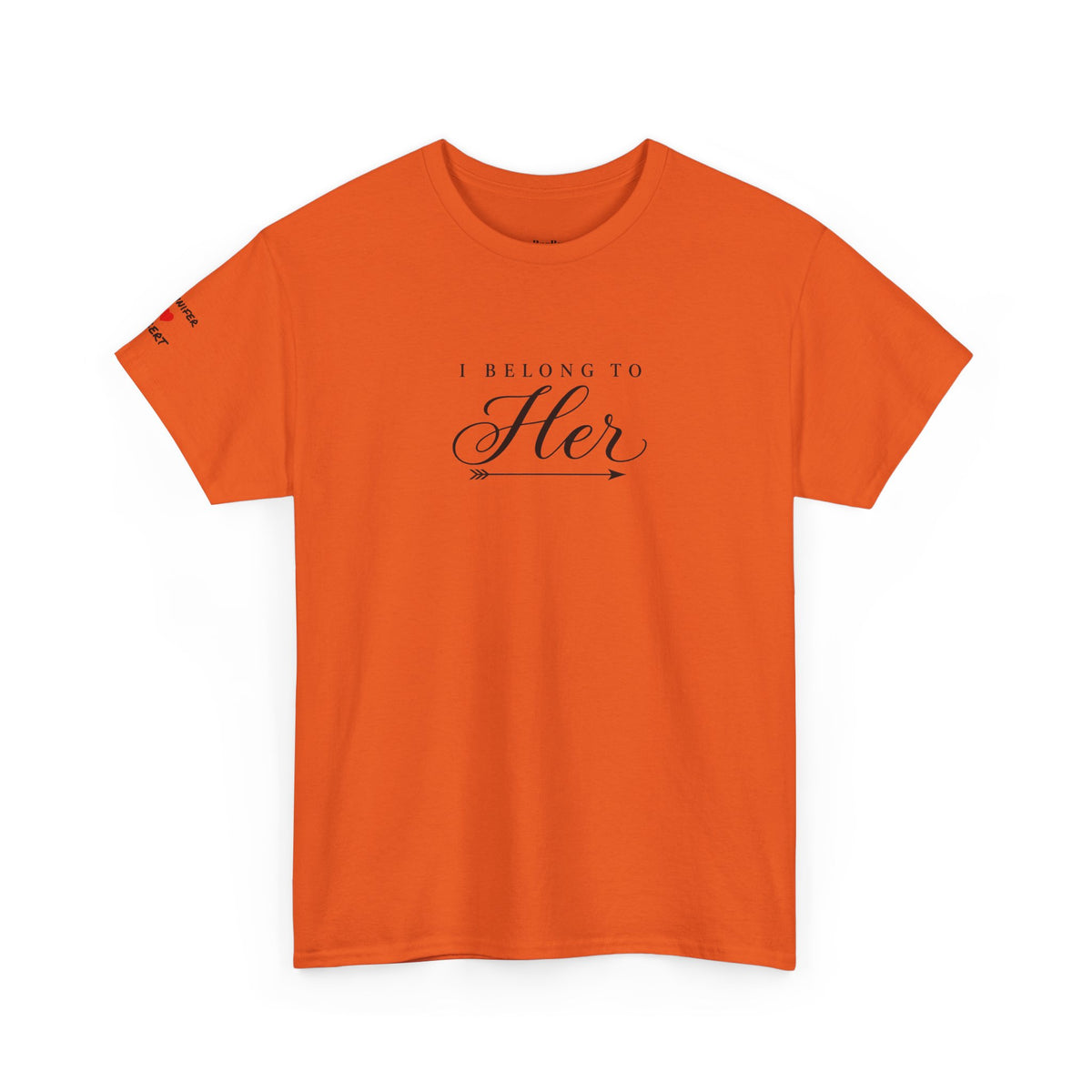 Personalized “I Belong to Him” & “I Belong to Her” Couples T-Shirts