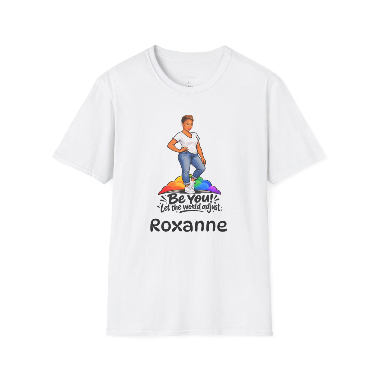 Personalized “Be You” T-Shirt With Your Name and Illustrated Likeness