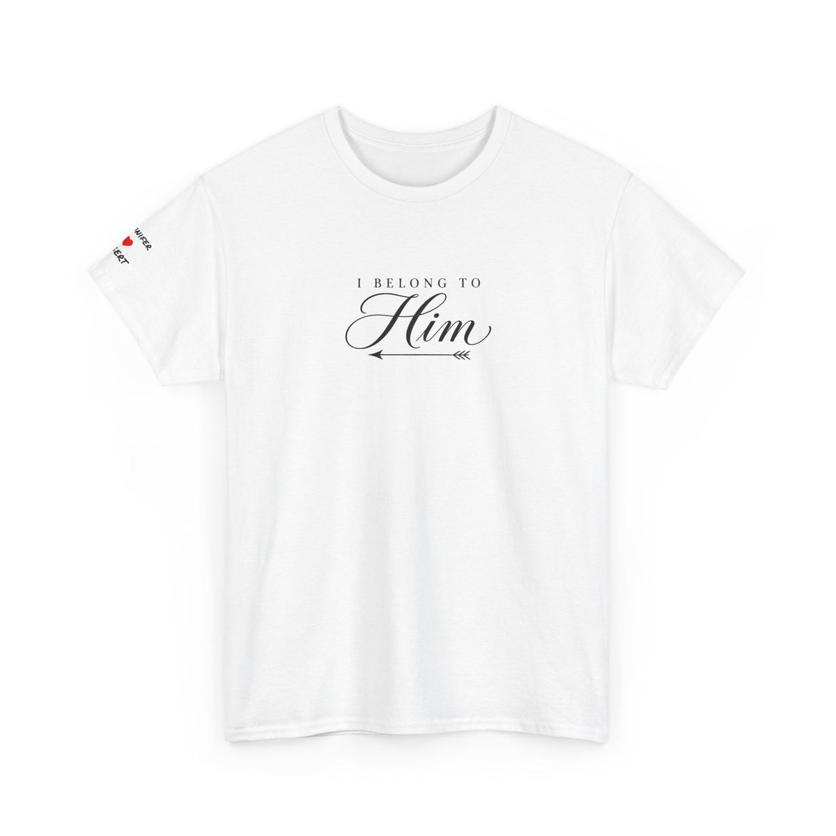 Personalized “I Belong to Him” & “I Belong to Her” Couples T-Shirts