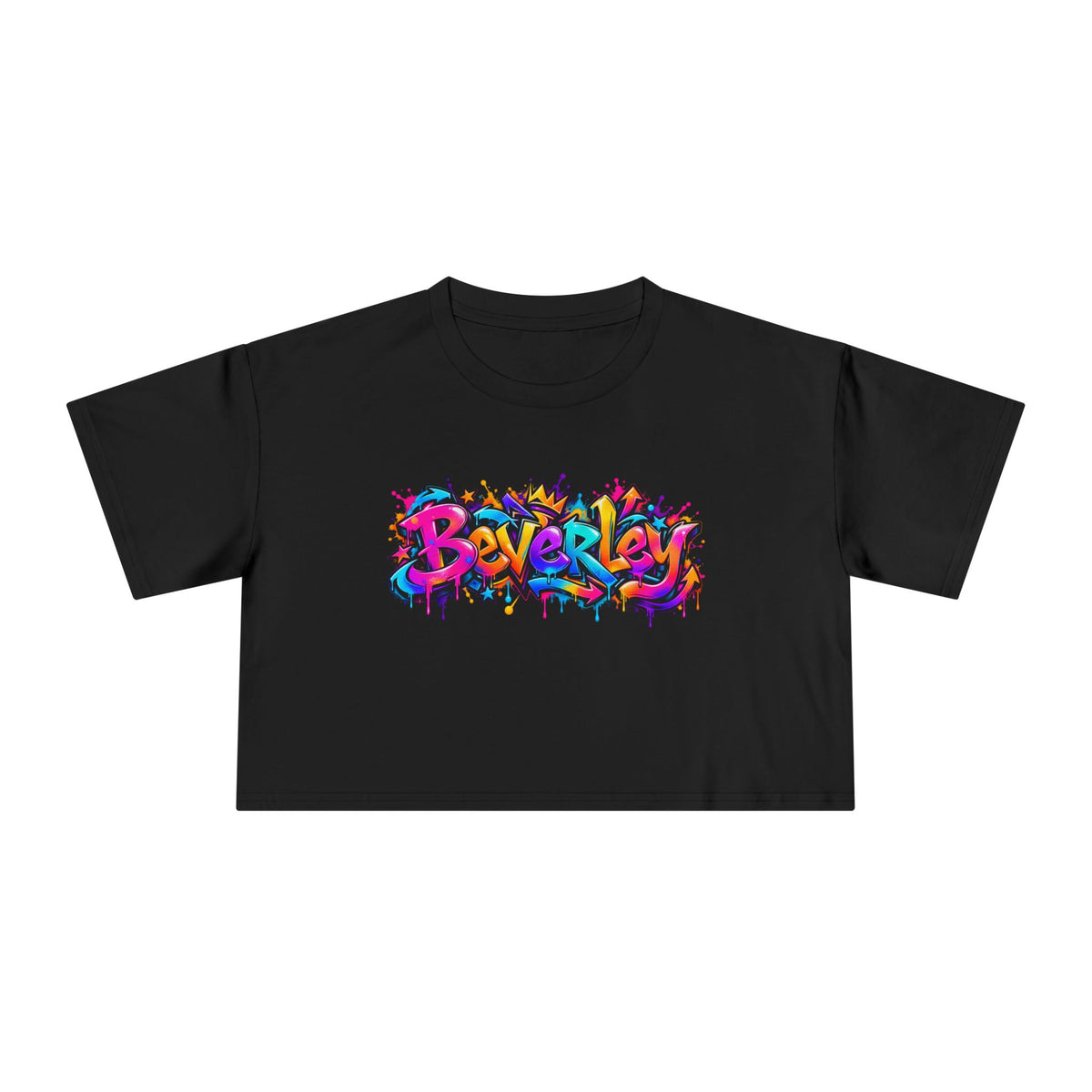 Graffiti Crop Tee