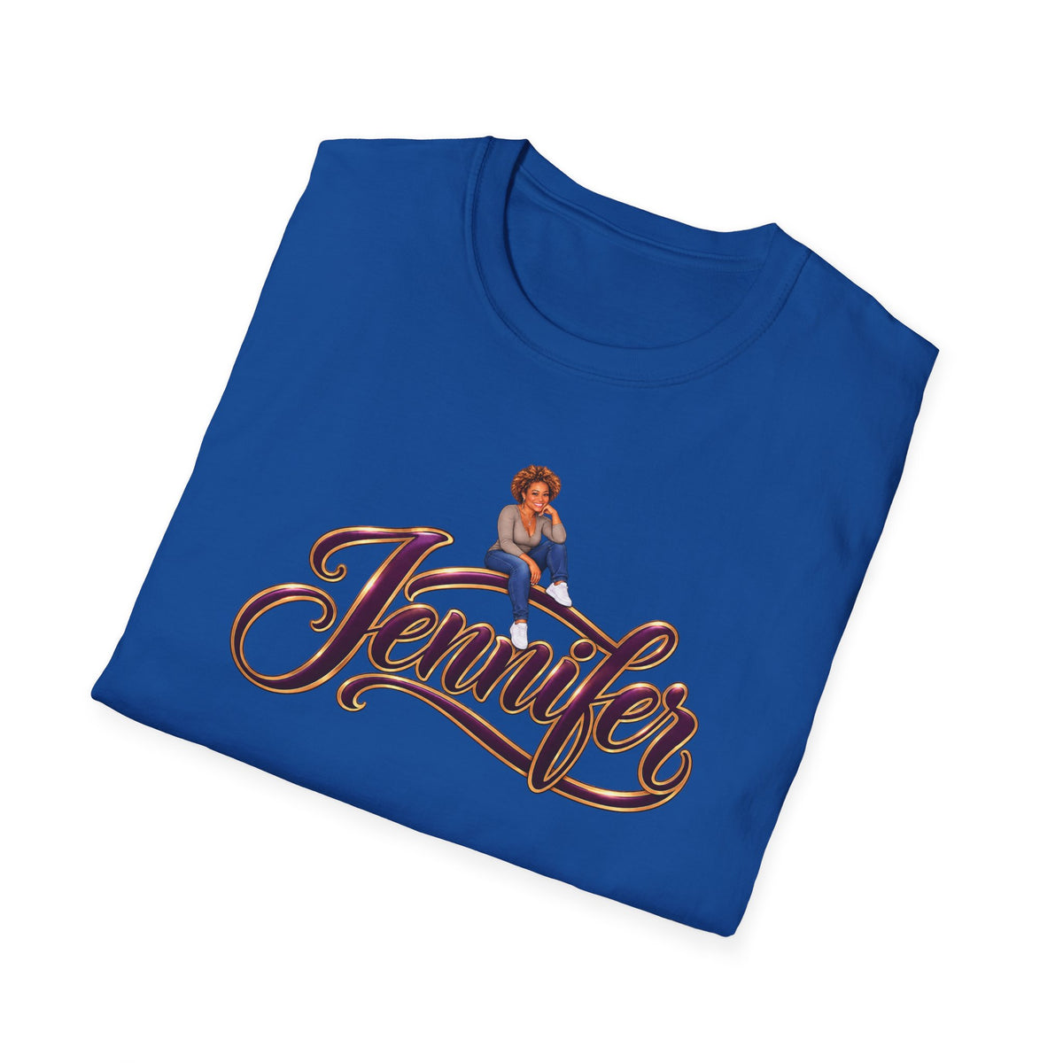 Personalized Name and Illustrated Likeness T-Shirt