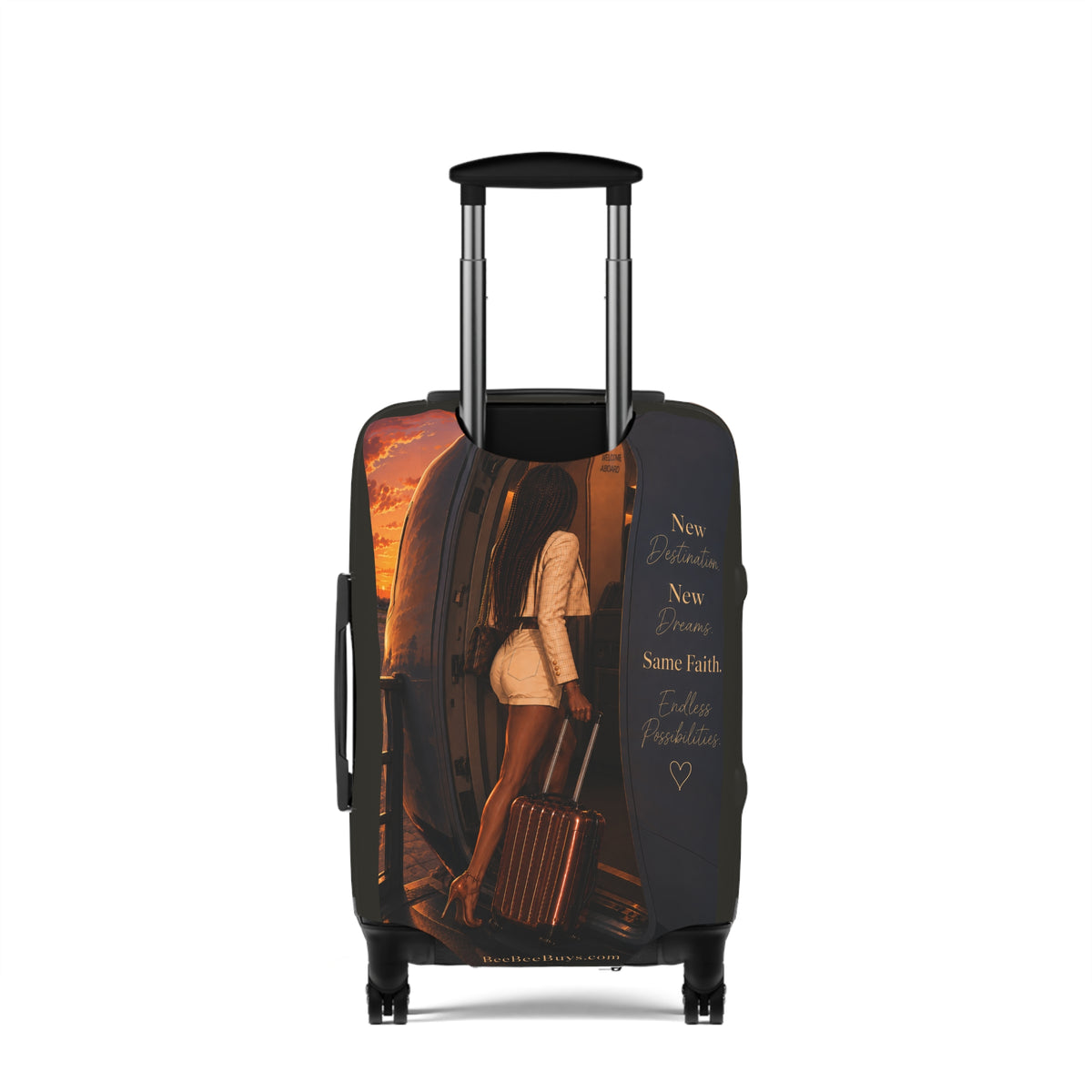 Copy of Personalized Travel Luggage Cover — Inspired by your likeness