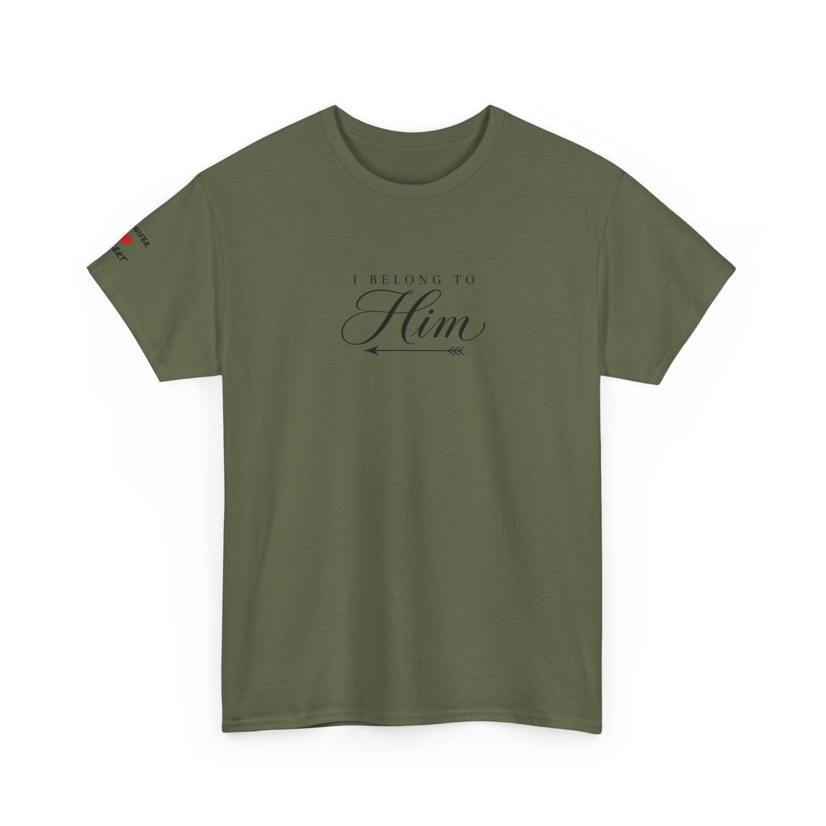 Personalized “I Belong to Him” & “I Belong to Her” Couples T-Shirts