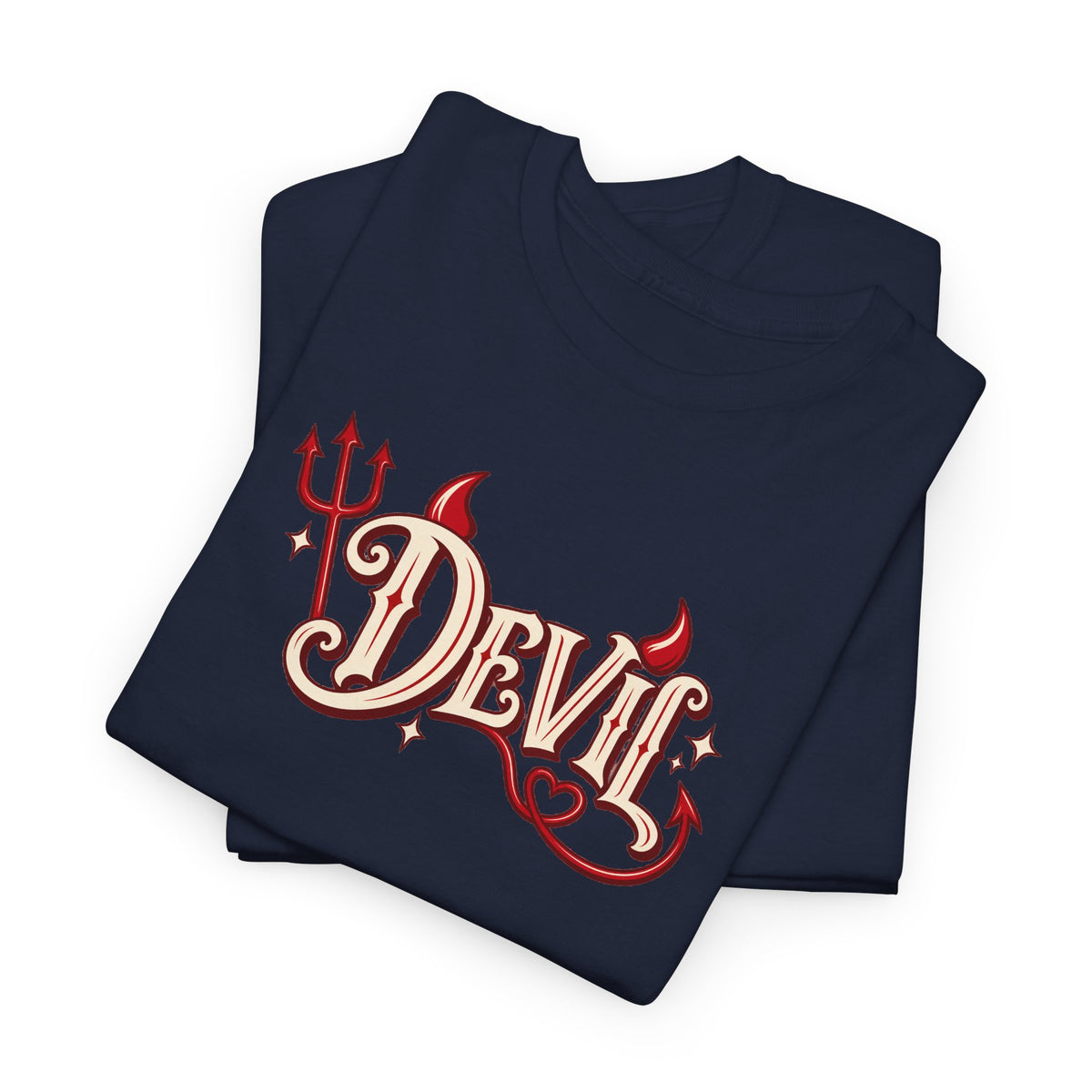Personalized “I Put the D in Devil” Couples T-Shirt Set