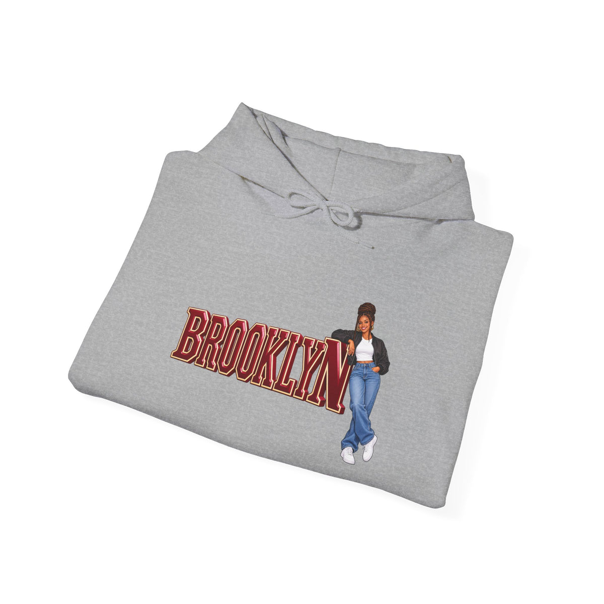 Personalized Retro Hoodie - Your Name Your Likeness Your Pose