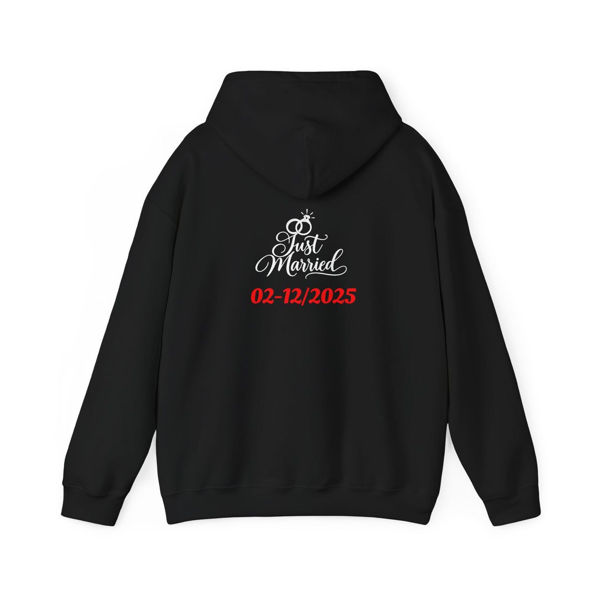 Personalized Mr. & Mrs. Couples Hoodies With Name and Wedding Date
