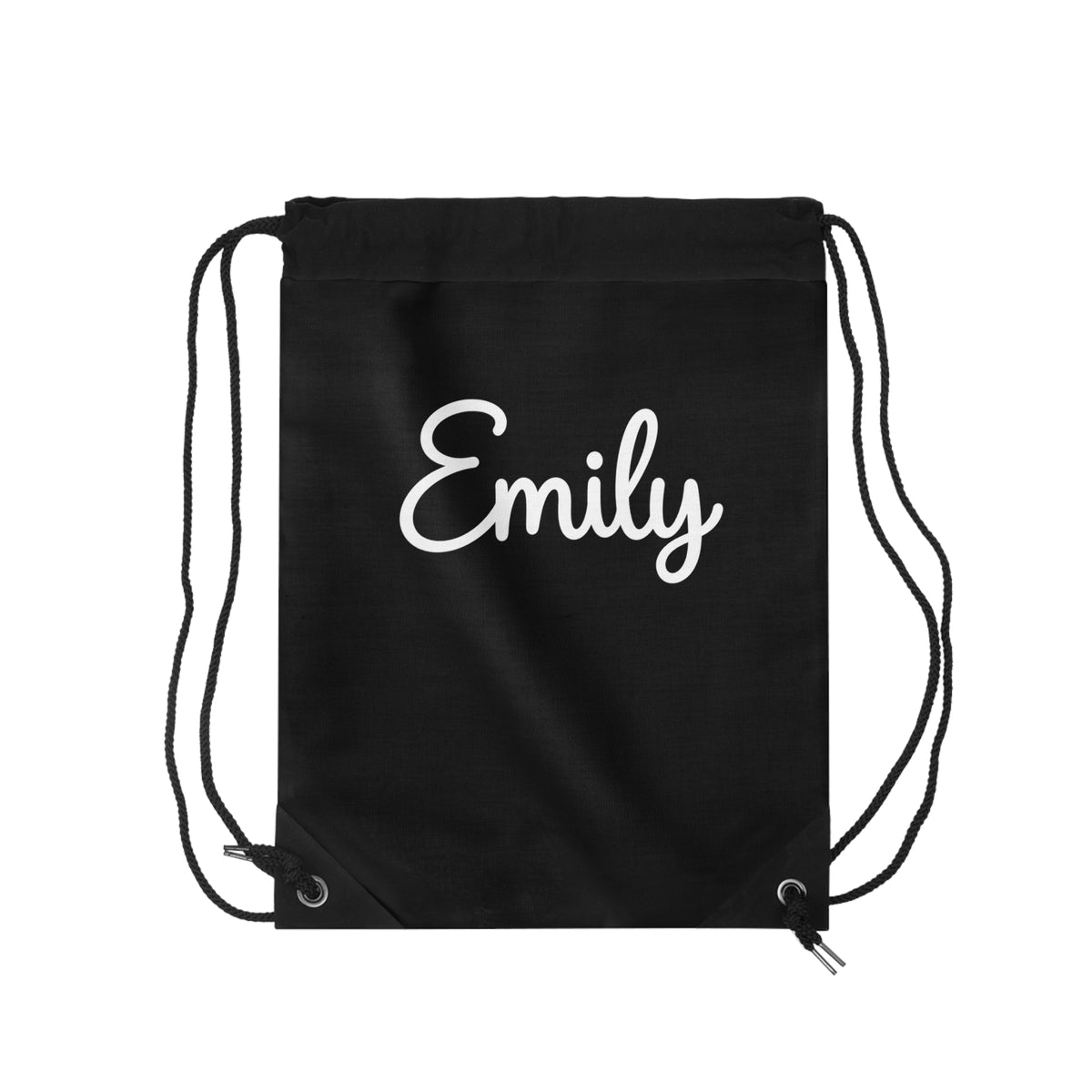 Copy of Personalized Rainbow/Solid Name Drawstring Bag