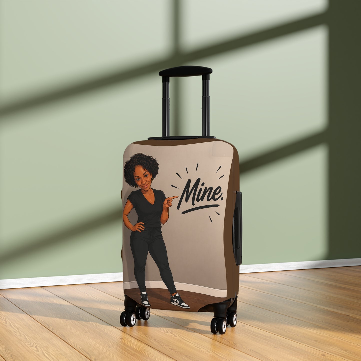 Personalized likeness of you -Luggage Cover