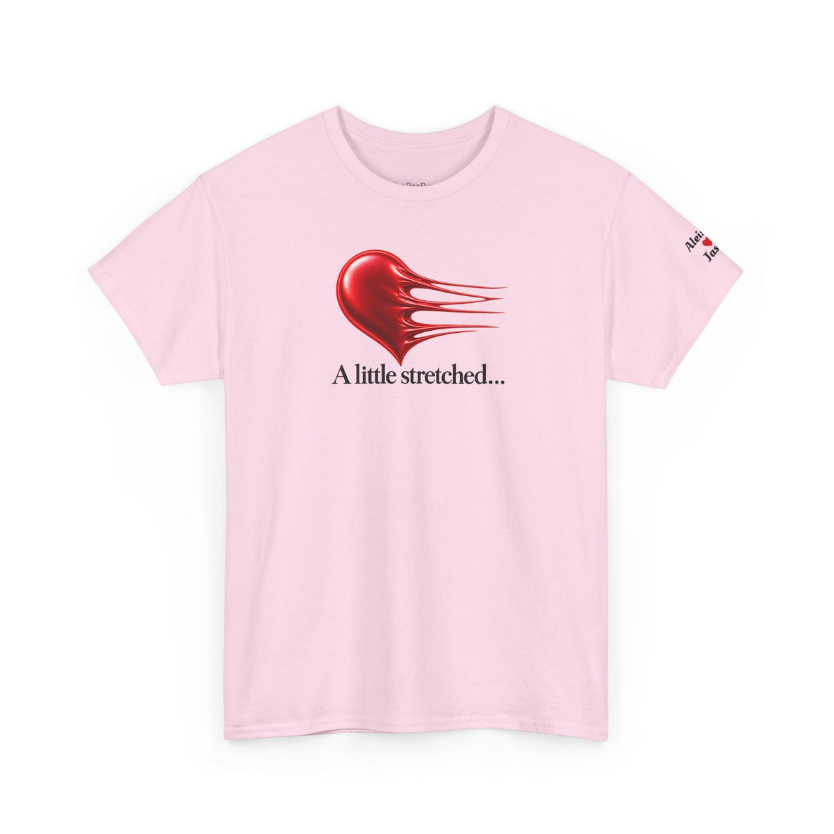 Personalize this Couples T-Shirt A little stretched...Still Attached - for those with longevity