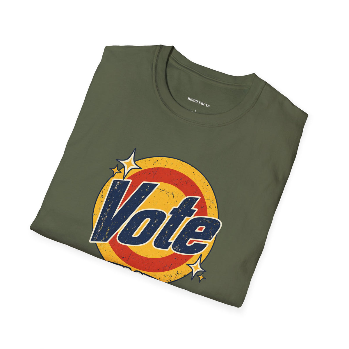 Vote Removes Stubborn Orange Stains Political Humor T-Shirt
