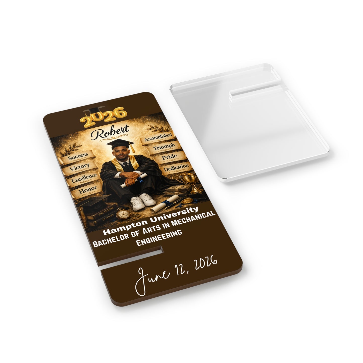 Graduation Smartphone Stand — Personalized Just for Your Graduate!