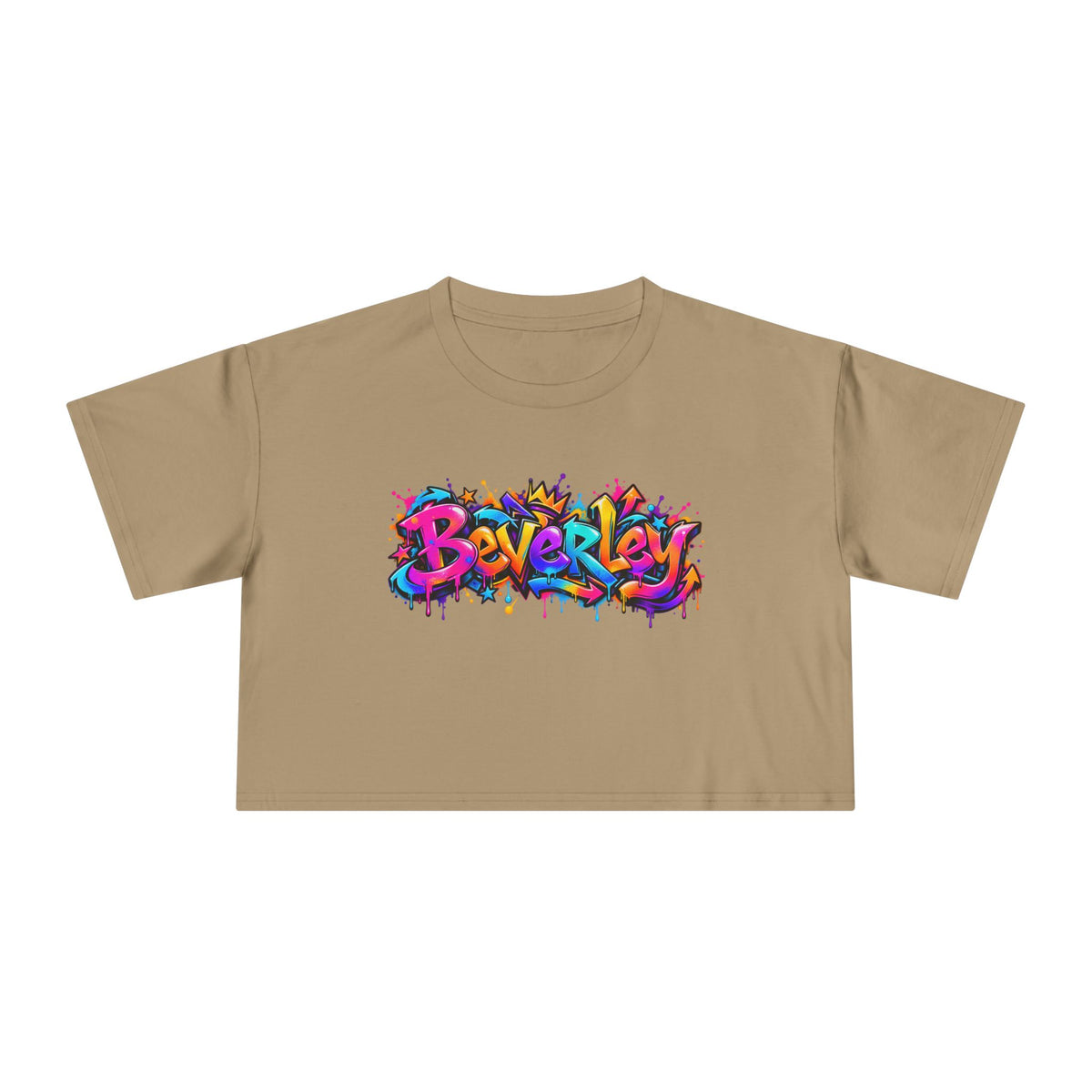 Graffiti Crop Tee