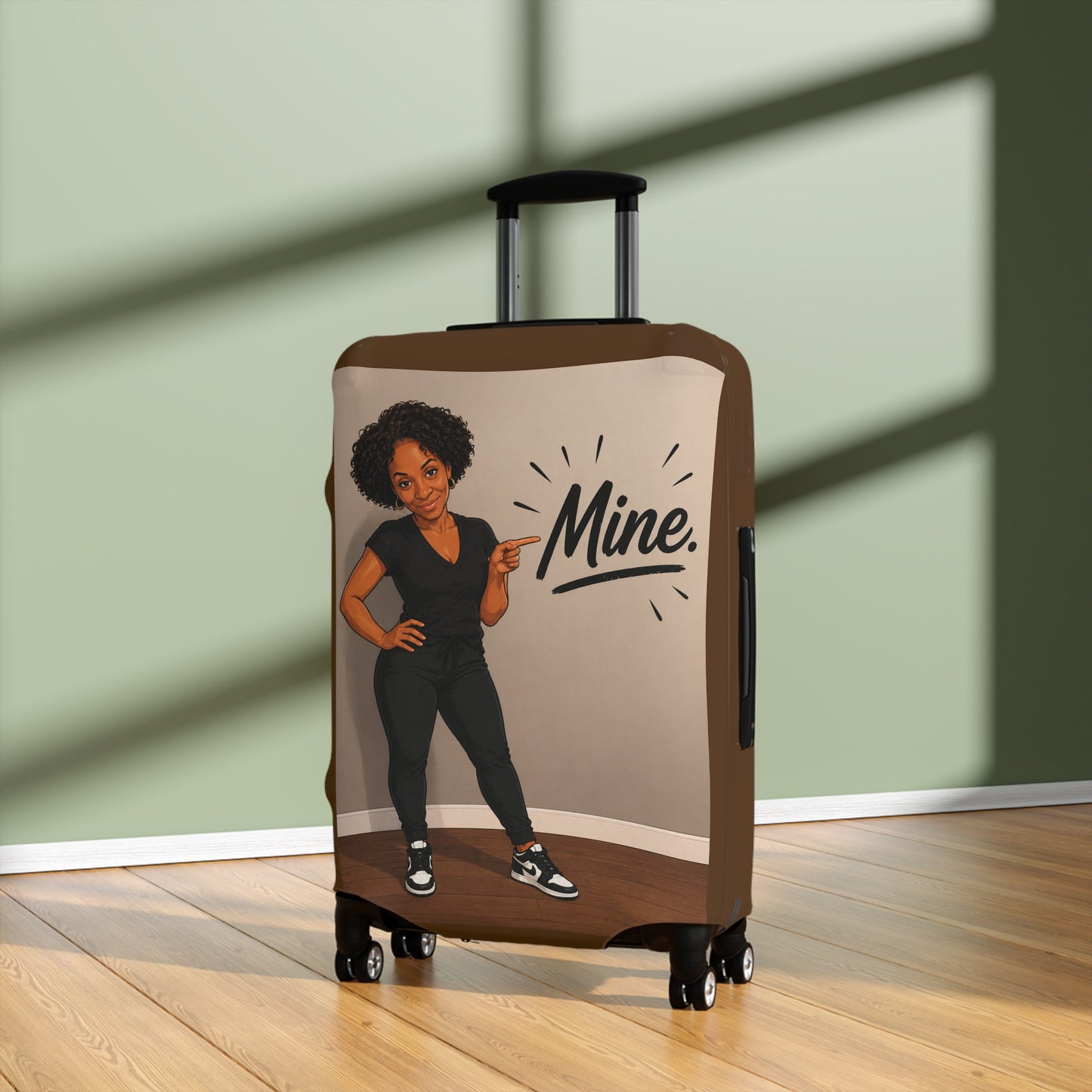 Personalized likeness of you -Luggage Cover
