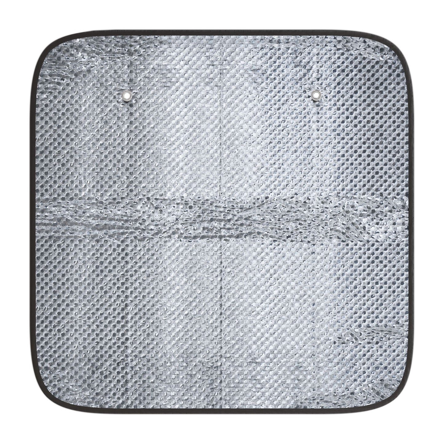 Bronco Heart Mountain Car Sun Shade — Pink Off-Road SUV Windshield Protector