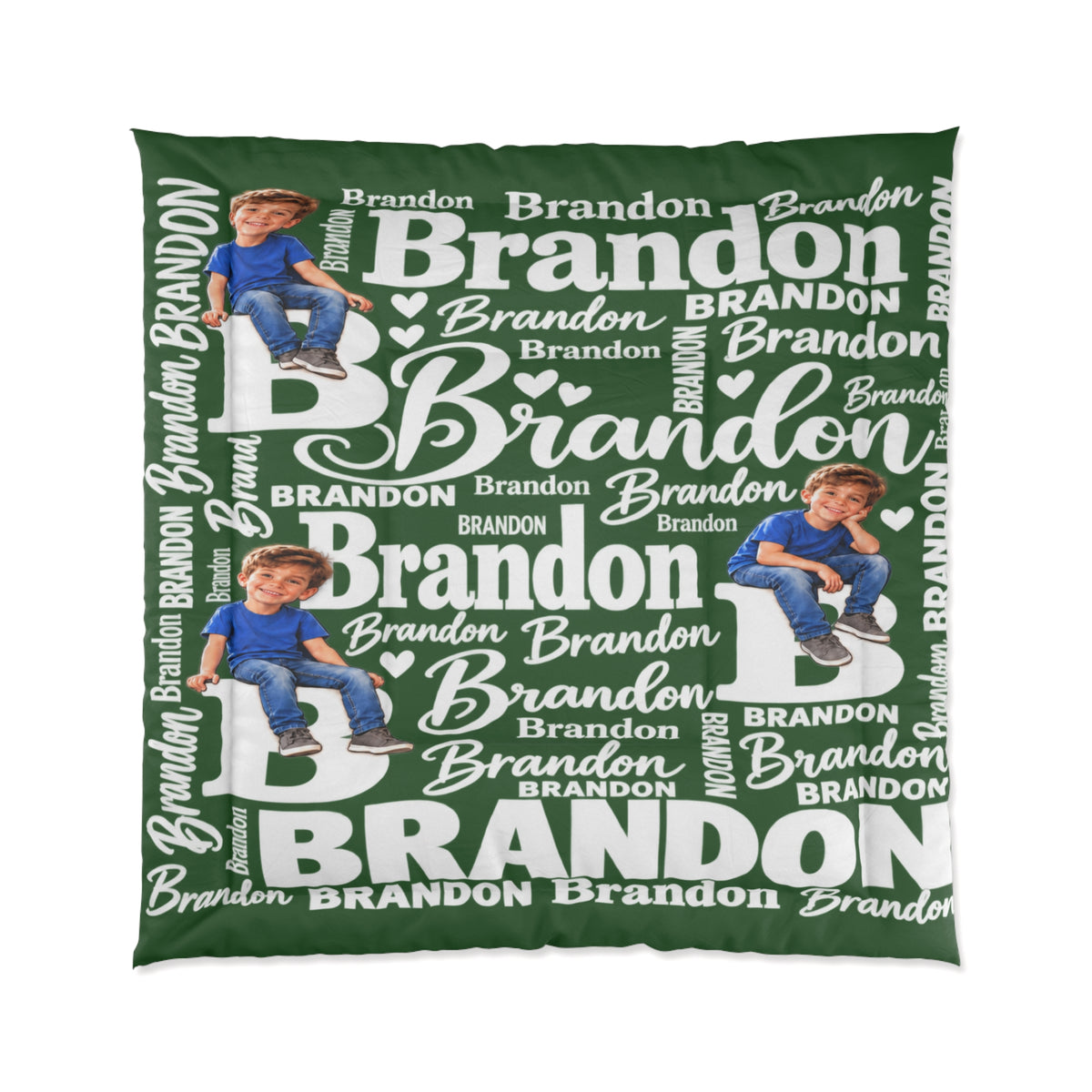 Copy of Copy of Personalized Children’s Comforter With Their Likeness and Name 2